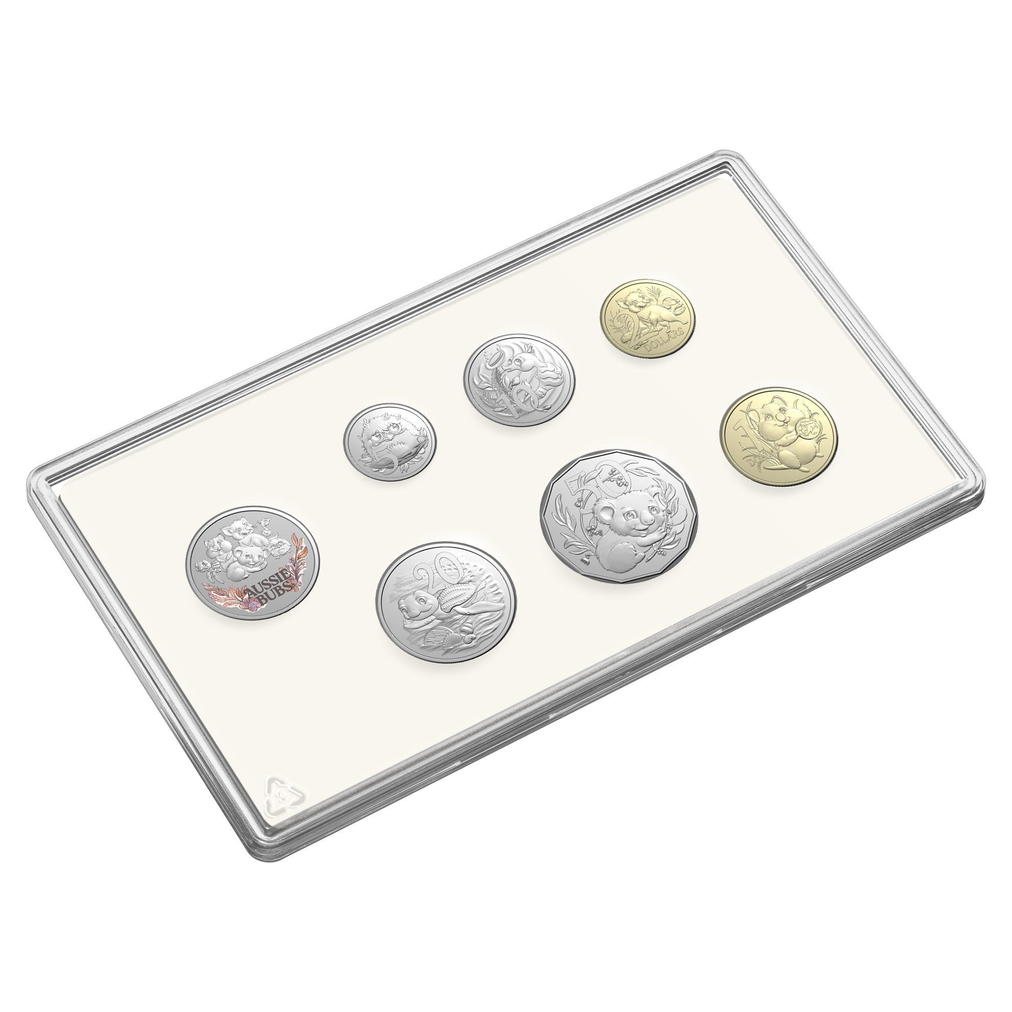 Royal Australian Mint 2025 6 Coin Baby UNC Set with Token - Aussie Baby Animals