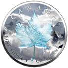2024 1 oz Silver Canada Maple Leaf Natural Disasters Avalanche