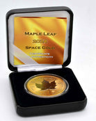 2024 Maple Leaf Space Gold 1 oz Coloured Silver Coin