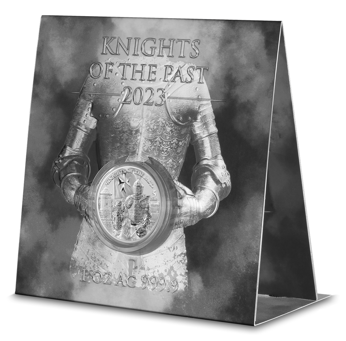 Germania Mint Malta- Knights of the Past 2023 1 oz Silver Bullion Coin
