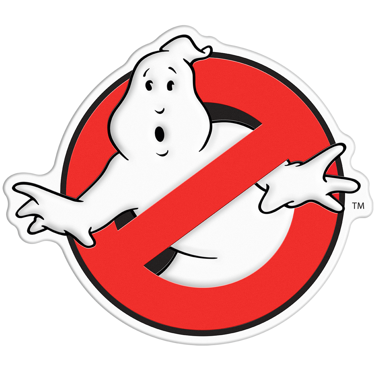 2023 Ghostbusters 2oz Silver Logo Shaped Coin