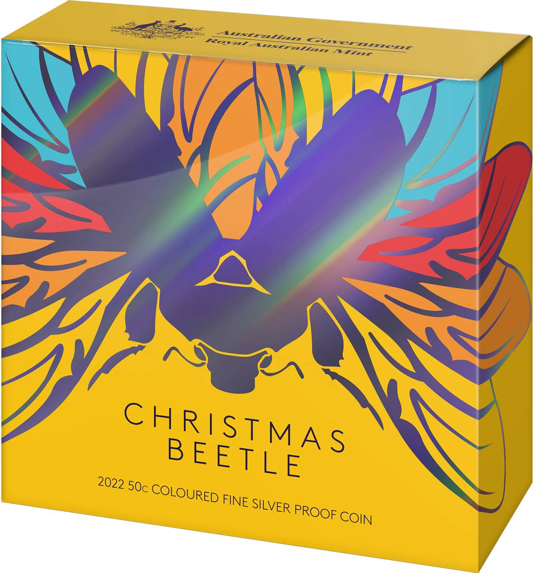 Christmas Decoration 2022 50c Silver Coloured Proof Coin