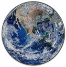 2022 1oz Chad Earth Puzzle .999 Silver Coloured Antiqued