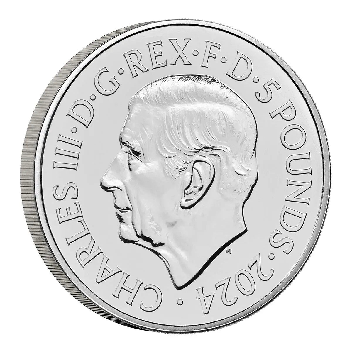 Royal Mint Year of the Dragon 5 pound 2024 Brilliant UNC coin