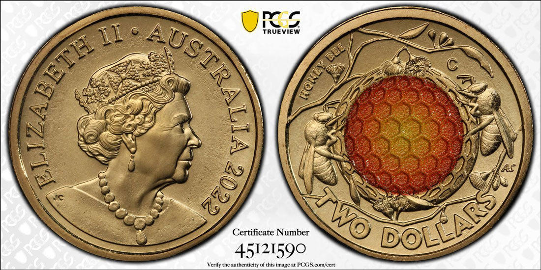 2022-C $2 Honey Bee PCGS MS68
