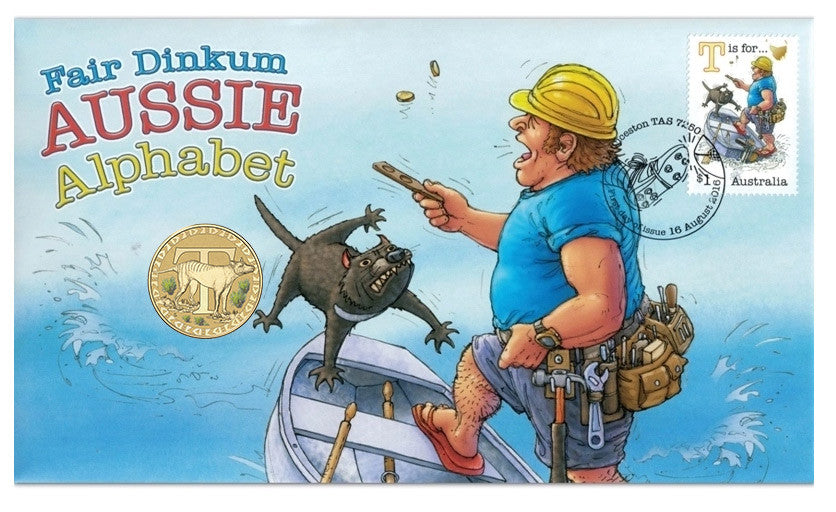 2016 Aussie Alphabet Letter "T" PNC