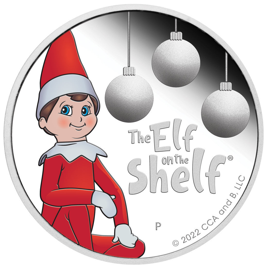 The Elf on the Shelf® 2022 1/2oz Silver Proof Coin