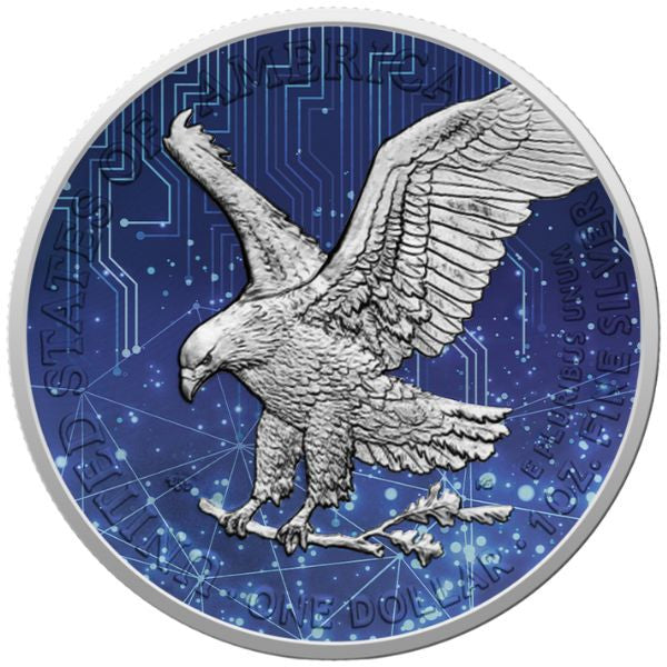 USA 2022 American Eagle Ag999 1 oz Artificial Intelligence