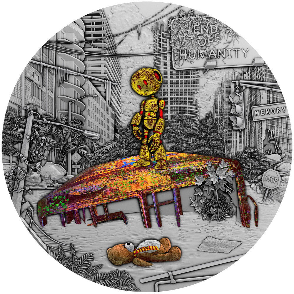 Memory - End of Humanity - 2022 Niue $5 2oz Silver Coin