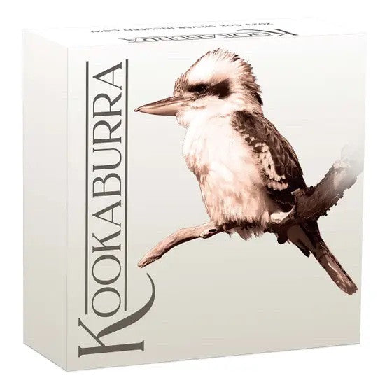 Perth Mint Australian Kookaburra 2023 5 oz Silver Incused Coin