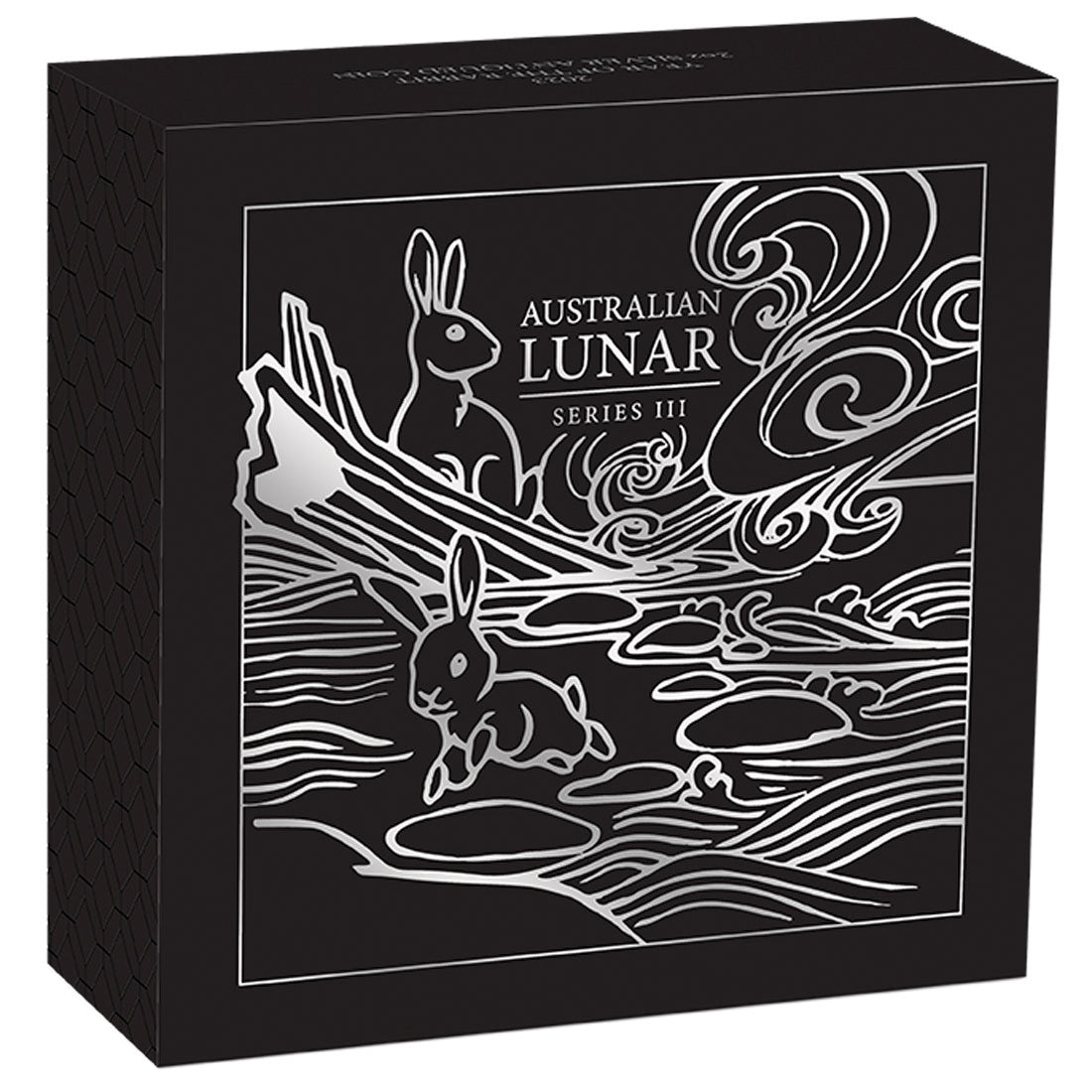 AUSTRALIAN LUNAR SERIES III 2023 YEAR OF THE RABBIT 2oz SILVER ANTIQUED COIN