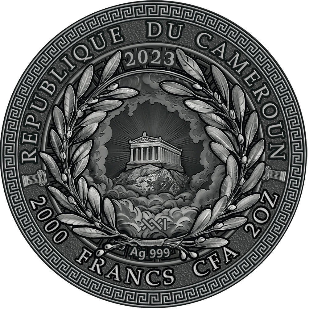 Germania Mint Cameroon 2023 Achilles Silver 2 oz coin