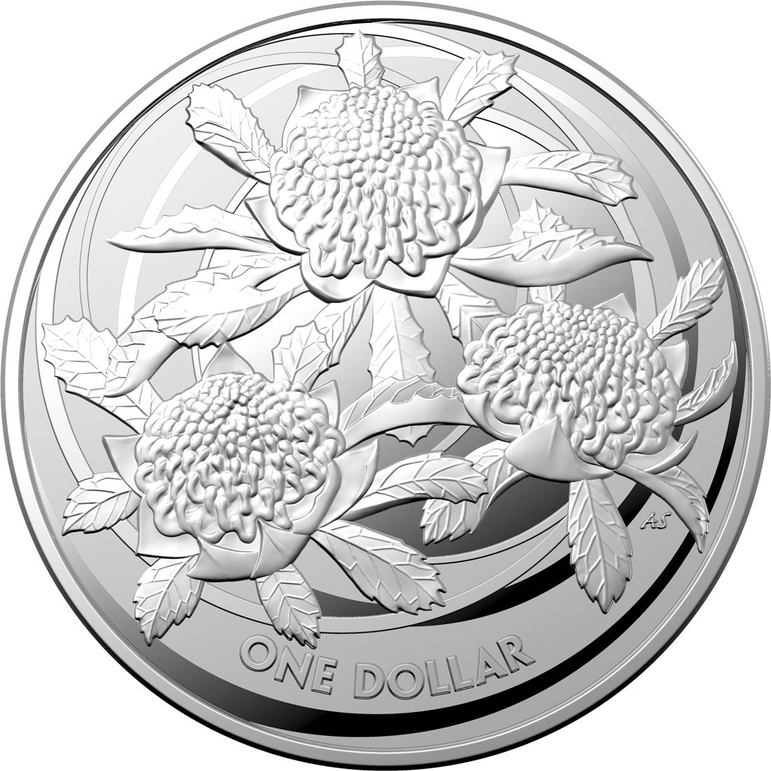 2022 $1 1oz .999 Silver Investment Coin – Wildflowers of Australia