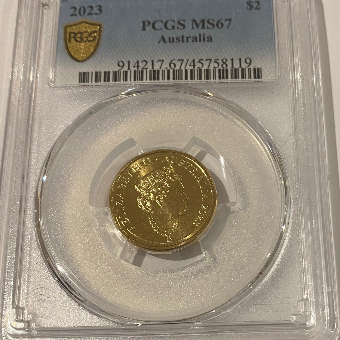 Royal Australian Mint PCGS MS67 2023 $2 Mob of Roos