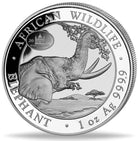 2023 Somali Elephant World Fair Privy 1 oz .999 Silver Proof Coin
