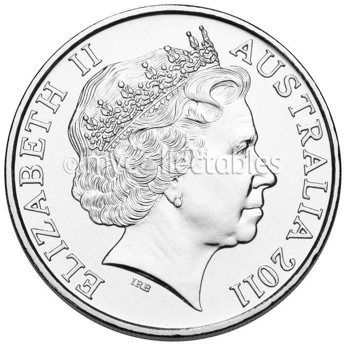2011 Australian 20c Coin  International Year of Volunteers (Ex Mint Roll)