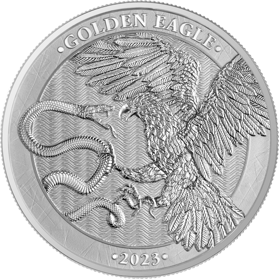 Germania Mint Malta Golden Eagle 2023 1 oz Silver Coin