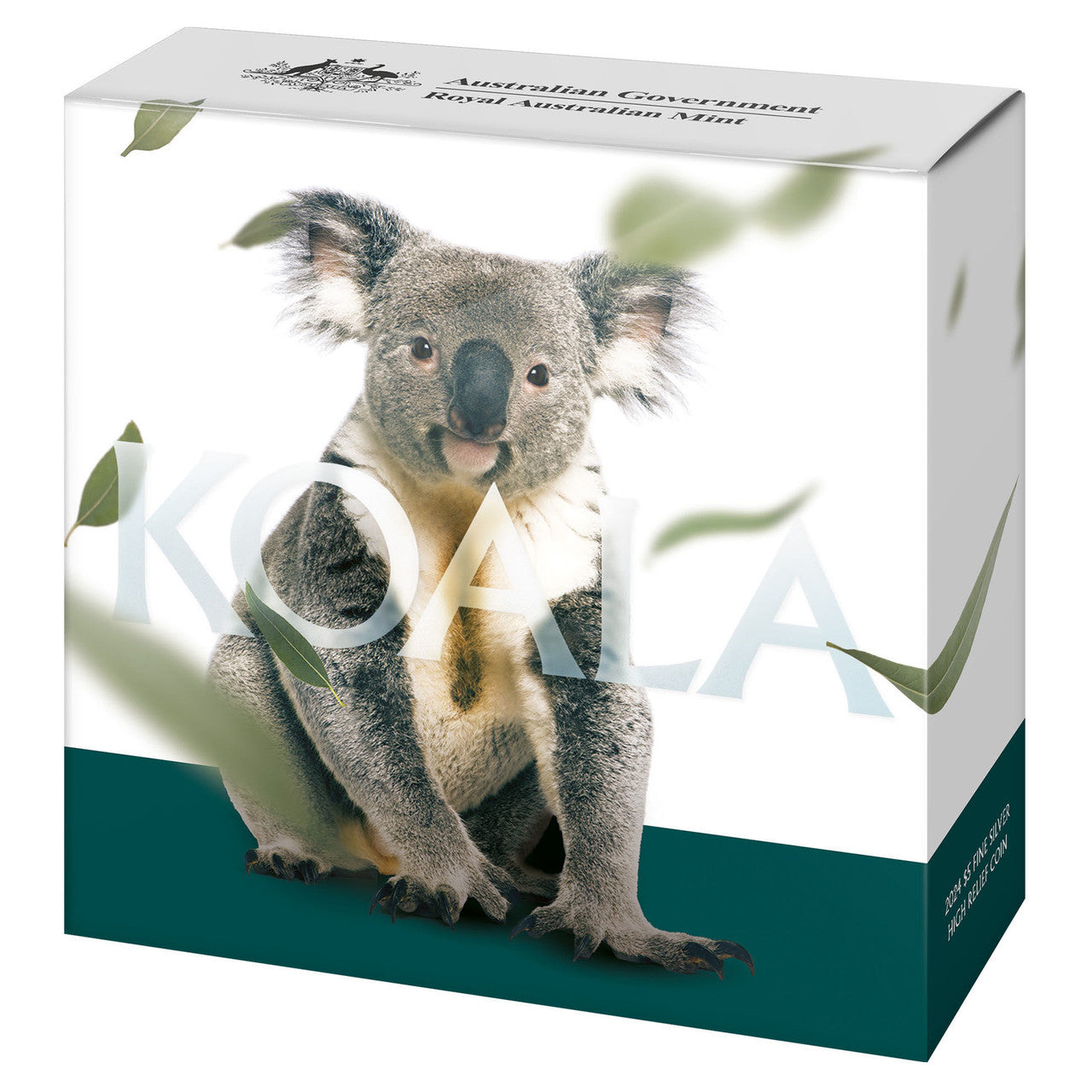 Royal Australian Mint 2023 $5 Koala 1 oz Silver High Relief Coin