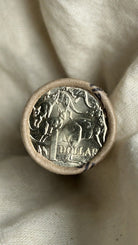 Royal Australian Mint King Charles III $1 UNC Coin Roll Tail Tail