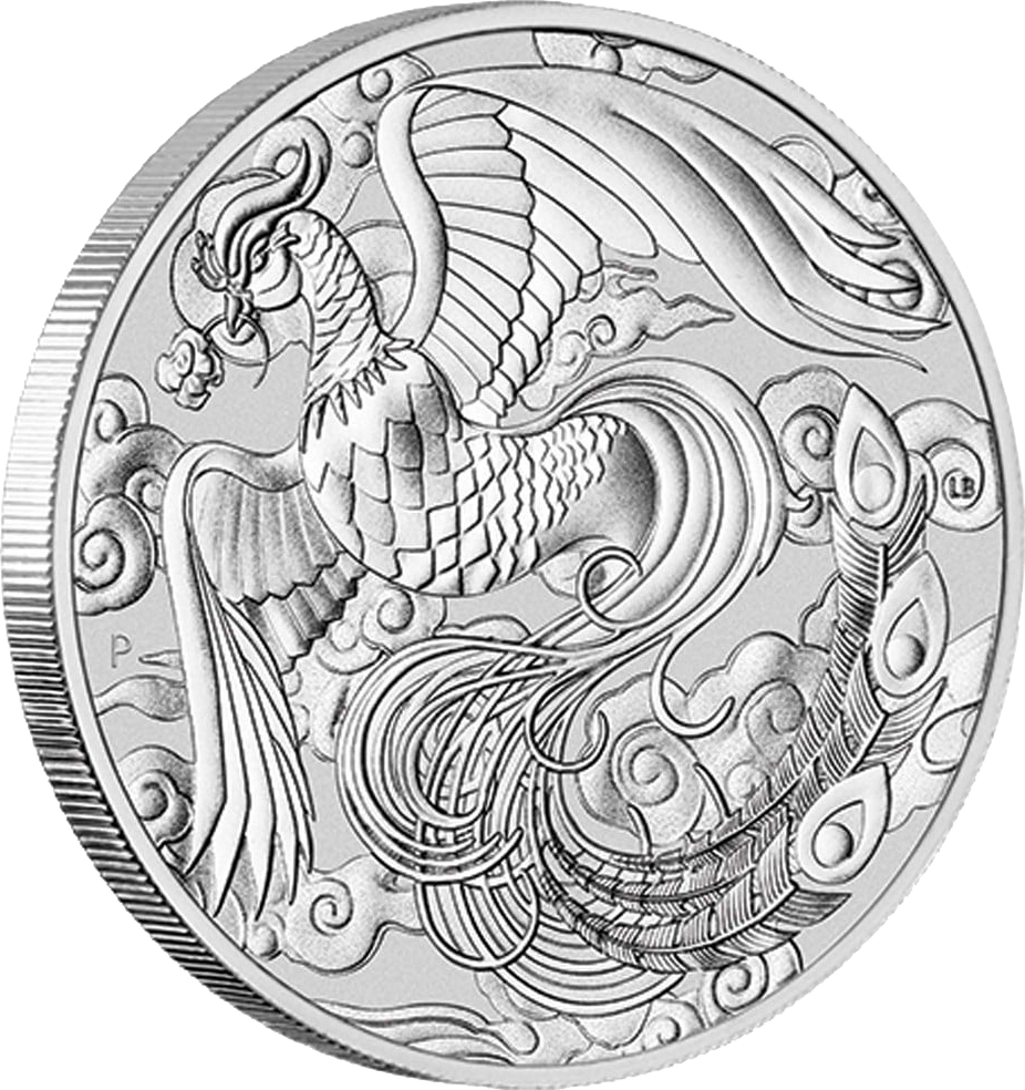 Perth Mint Chinese Myths and Legends - Phoenix 1 oz Silver 2022 Coin