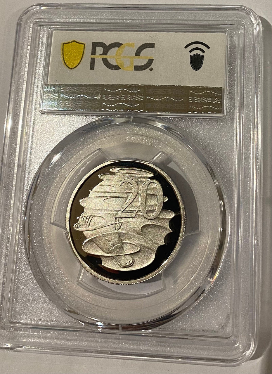 Royal Australian Mint PCGS PR70DCAM 2022 20c