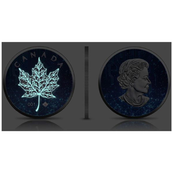 Canada 2022 Maple Leaf Ag999 1 oz Artificial Intelligence