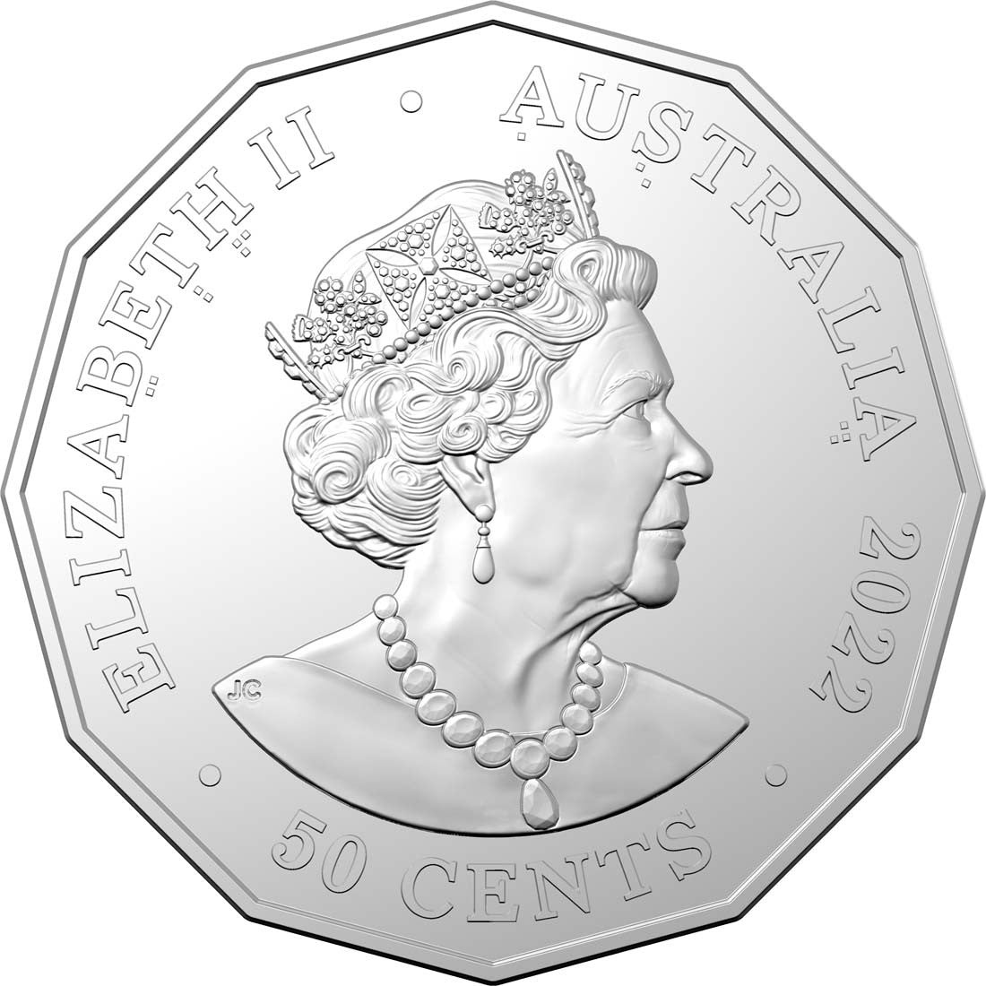 75th Anniversary of the Australian Signals Directorate 2022 50c Uncirculated