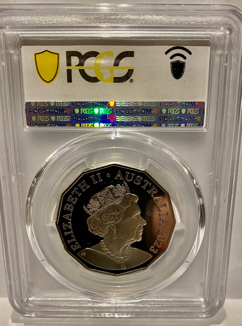 Royal Australian Mint 2023 Plush Toy COA - Baby Set 50c Coin - PCGS PR68DCAM