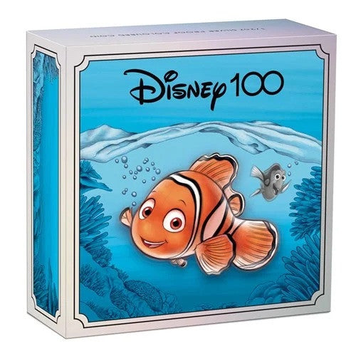 Perth Mint Disney 100th Anniversary - Nemo 2023 1/2oz Silver Proof Coloured Coin