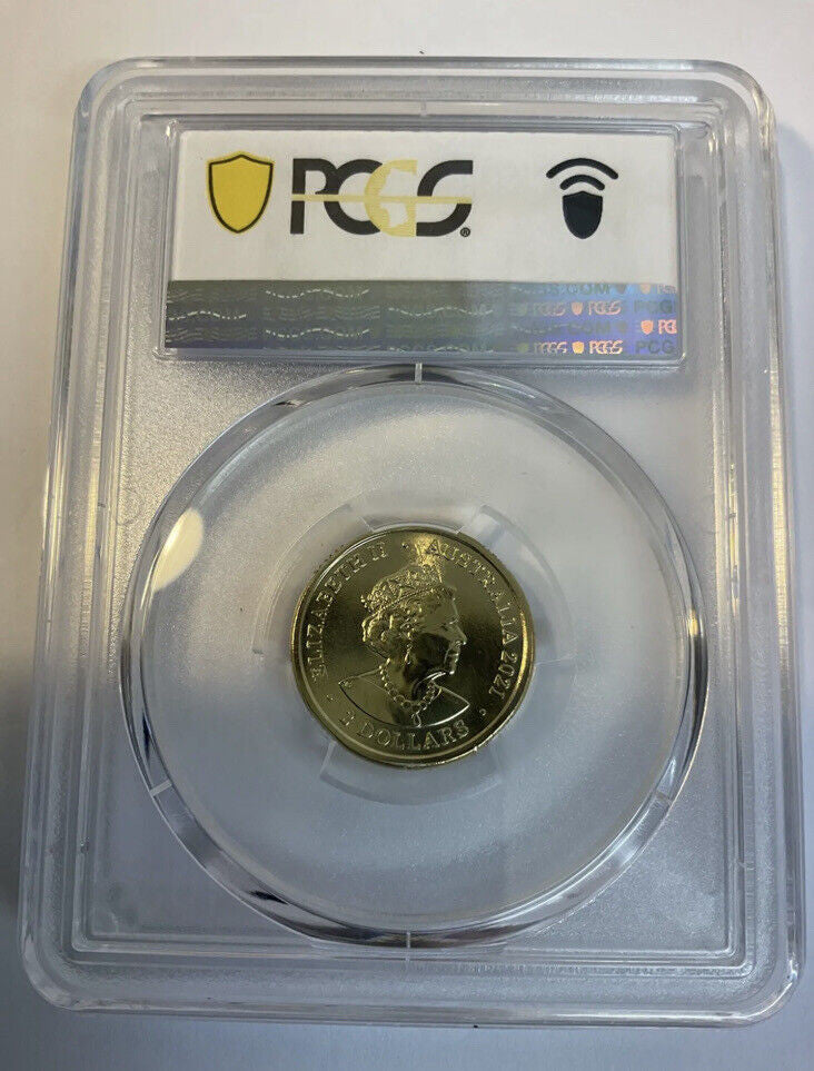 Royal Australian Mint 2021-C $2 Ambulance Service PCGS MS68