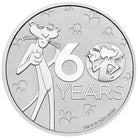 Perth Mint Pink Panther™ 60th Anniversary 2024 1oz Silver Coin in Card