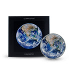 2022 1oz Chad Earth Puzzle .999 Silver Coloured Antiqued