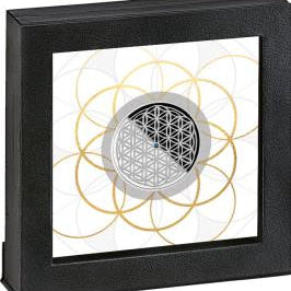 Mint of Poland FLOWER OF LIFE Silver Coin 500 Francs CFA Cameroon 2022
