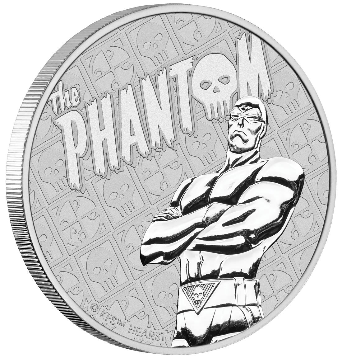 The Phantom 2022 1oz Silver Coin In Card