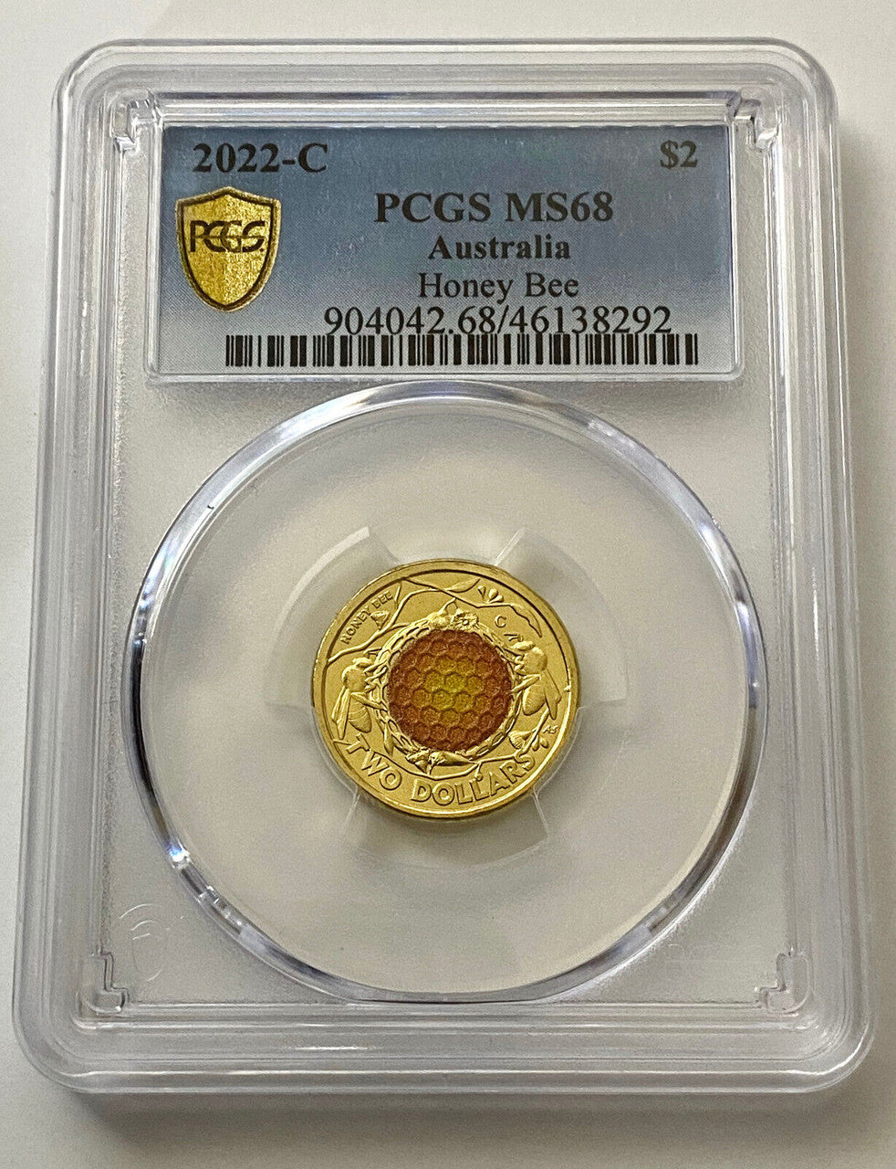 2022-C $2 Honey Bee PCGS MS68