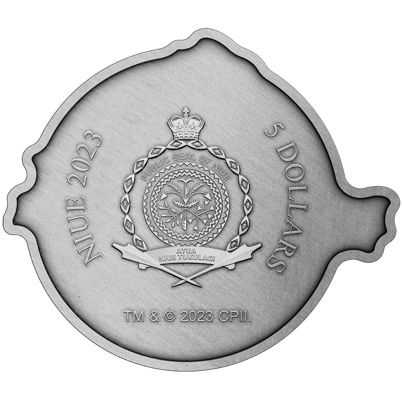 2023 Ghostbusters 2oz Silver Logo Shaped Coin