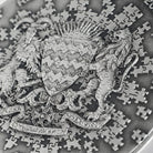 2022 1oz Chad Earth Puzzle .999 Silver Coloured Antiqued