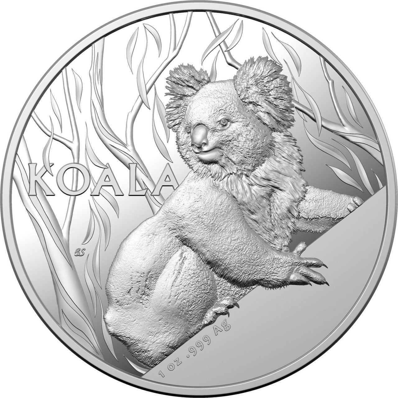 Royal Australian Mint 2023 $5 Koala 1 oz Silver High Relief Coin