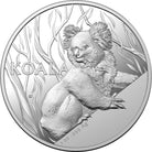 Royal Australian Mint 2023 $5 Koala 1 oz Silver High Relief Coin