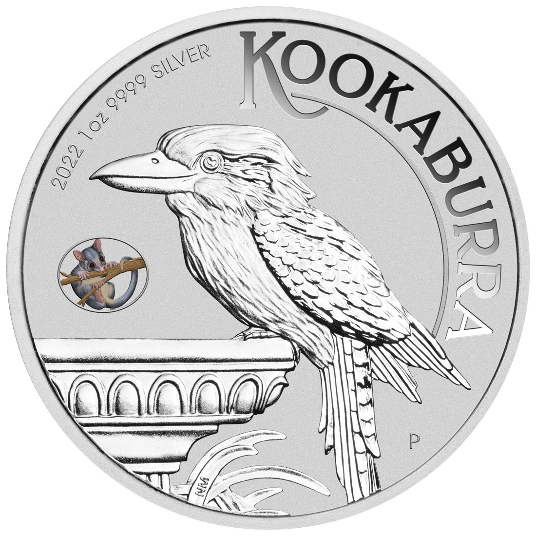 Australian Kookaburra 2022 1oz Silver Coin with Leadbeater Possum Privy - ANDA Melbourne Money Expo
