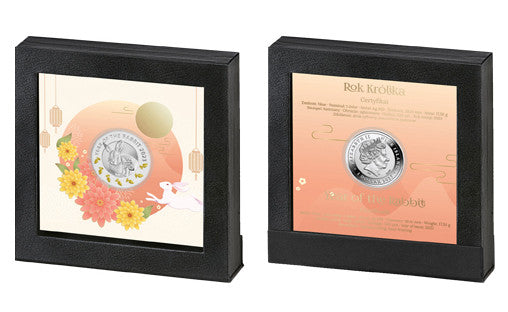Year of the Rabbit (7 Elements) 2023 Niue $1 Silver Proof Coin