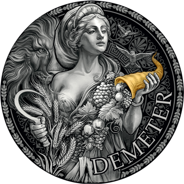 Germania Mint Cameroon 2023 Demeter Silver 2 oz coin