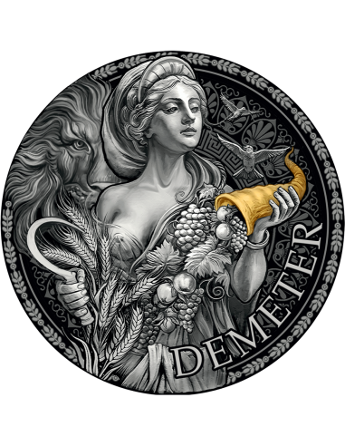 Germania Mint Cameroon 2023 Demeter Silver 2 oz coin