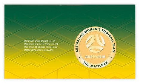 Matildas Stamp and Medallion Cover