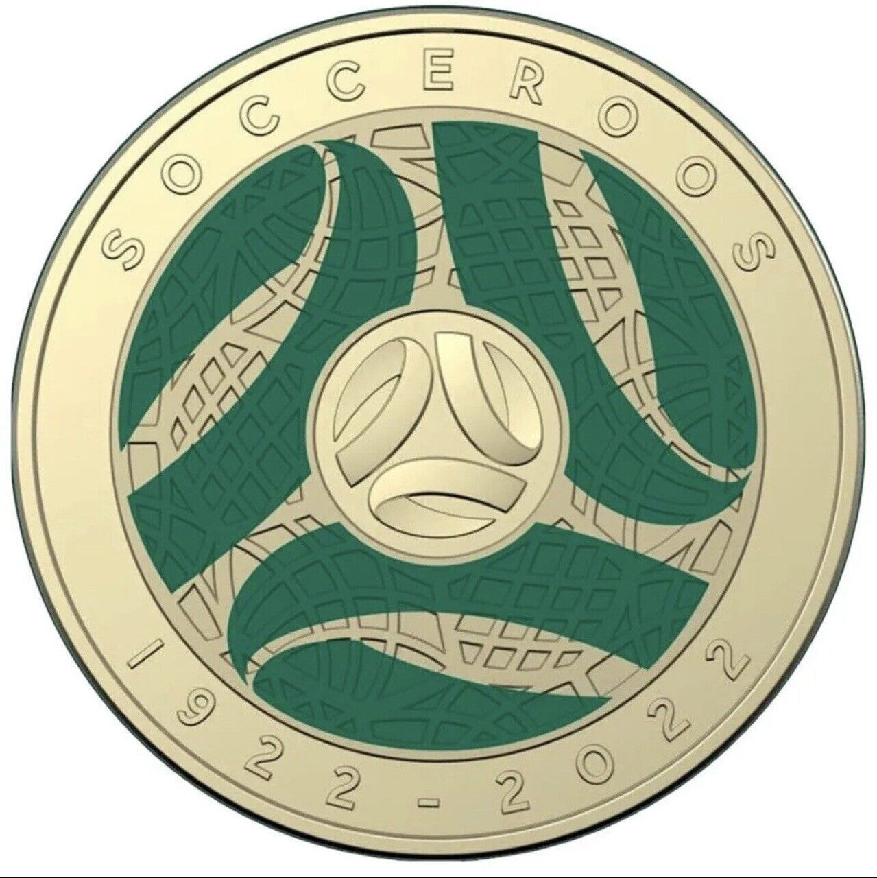 Royal Australian Mint Soccerroos 2022 $2 Coin