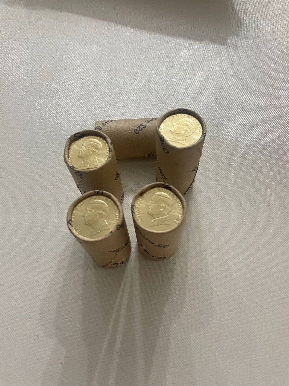 Royal Australian Mint King Charles III $1 Coin Roll Head Head