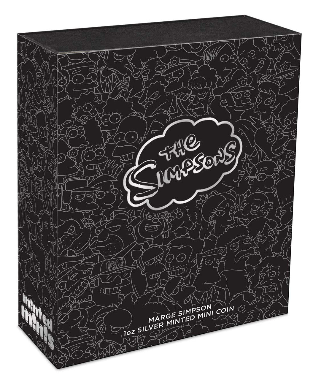 Marge Simpson 2022 1oz Silver Minted Mini Coin