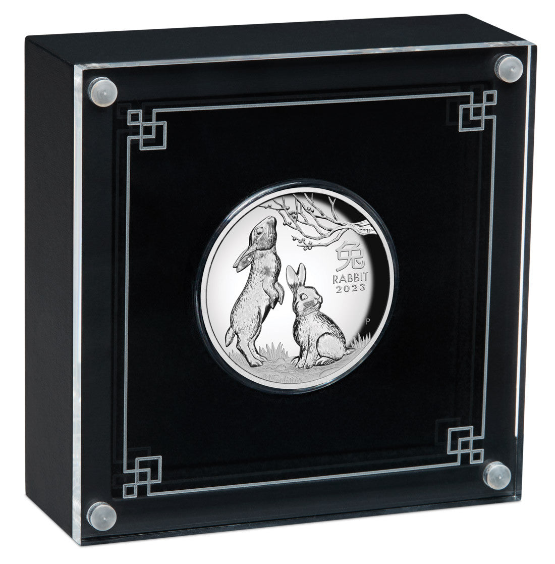 Year of the Rabbit 2023 1oz Silver Proof High Relief Coin