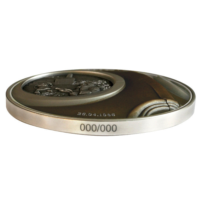 2021 Niue $5 2oz Silver Coin - Human Tragedies - Chernobyl