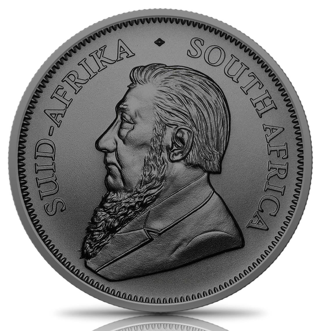 Ruthenium and Gold Krugerrand RPA 2022 Silver .999 1oz BU Coin